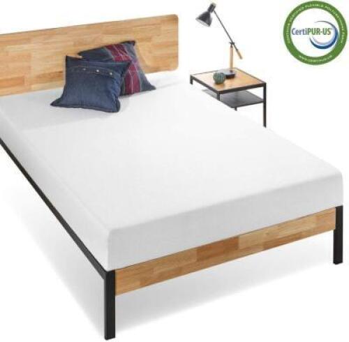 ZINUS 8 INCH ULTIMA MEMORY FOAM MATTRESS / PRESSURE RELIEVING / CERTIPUR-US CERTIFIED / BED-IN-A-BOX, QUEEN