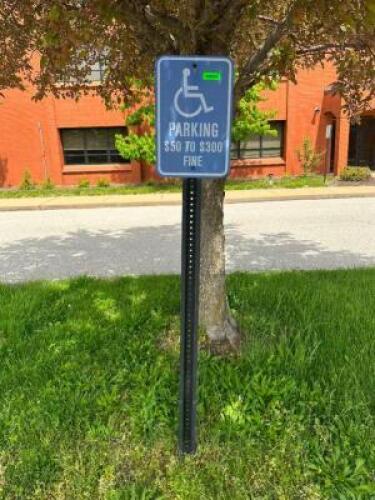 (3) - HANDICAP PARKING SIGNS