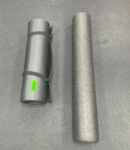 YOGA MAT AND ROLLER