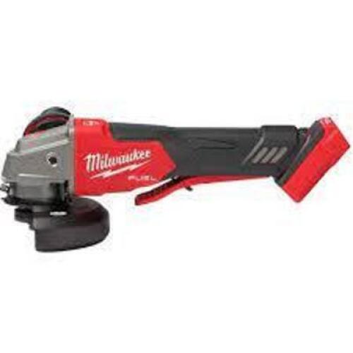 DESCRIPTION: (1) VARIABLE SPEED BRAKING GRINDER, PADDLE SWITCH BRAND/MODEL: MILWAUKEE #2888-20 INFORMATION: RED SIZE: 4-1/2" / 5" RETAIL$: $249.99 EA