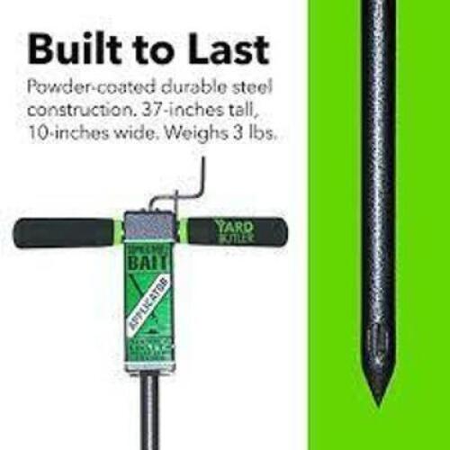 DESCRIPTION: (1) GOPHER / MOLE BAIT APPLICATOR BRAND/MODEL: YARD BUTLER #IGBA-1 RETAIL$: $67.68 EA QTY: 1