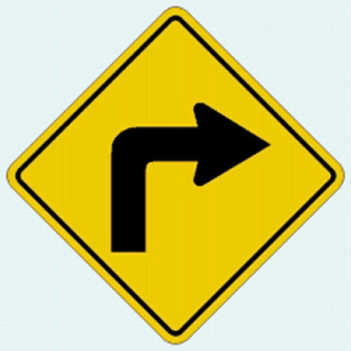 DESCRIPTION: (3) RIGHT TURN SIGNS INFORMATION: ALUMINUM RETAIL$: $25.87 EA QTY: 3