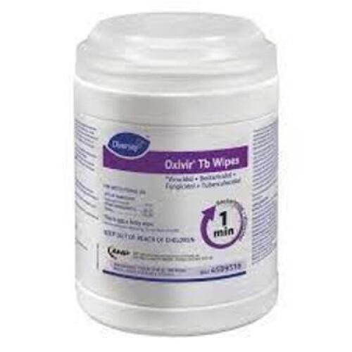 DESCRIPTION: (6) DISINFECTING WIPES BRAND/MODEL: OXIVIR #61KK29 INFORMATION: CONCENTRATED READY TO USE SIZE: 7X6 RETAIL$: $20.43 EA QTY: 6