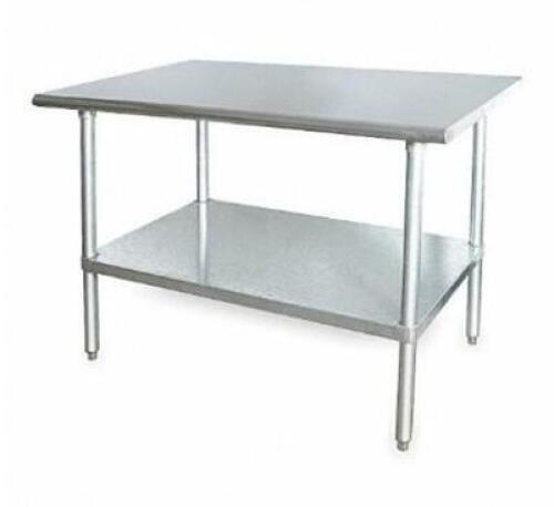 (1) GRAINGER FIXED HEIGHT WORK TABLE