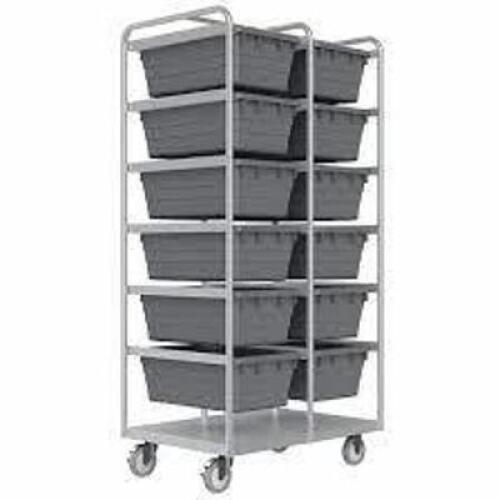 DESCRIPTION: (1) HIGH STRENGTH VERTICAL RACK STYLE TUB CART BRAND/MODEL: DURHAM #16D037 INFORMATION: STEEL, CORROSION RESISTANT RETAIL$: $2283.36 EA S