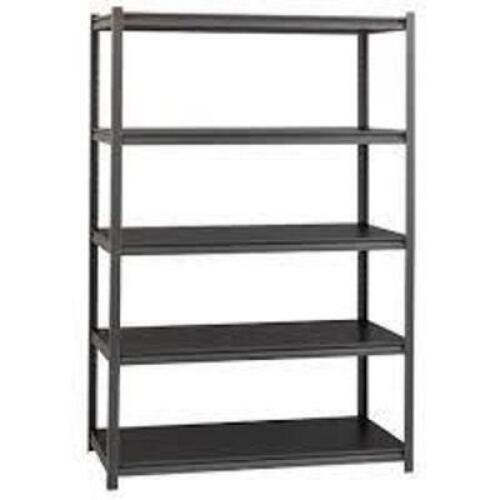 DESCRIPTION: (1) RIVETED STEEL SHELVING UNIT BRAND/MODEL: IRON HORSE #20997 INFORMATION: GUNMETAL GRAY RETAIL$: $241.99 EA SIZE: 72X48X18 QTY: 1