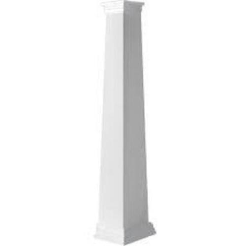 (2) CLASSIC SQUARE TAPERED SMOOTH COLUMN