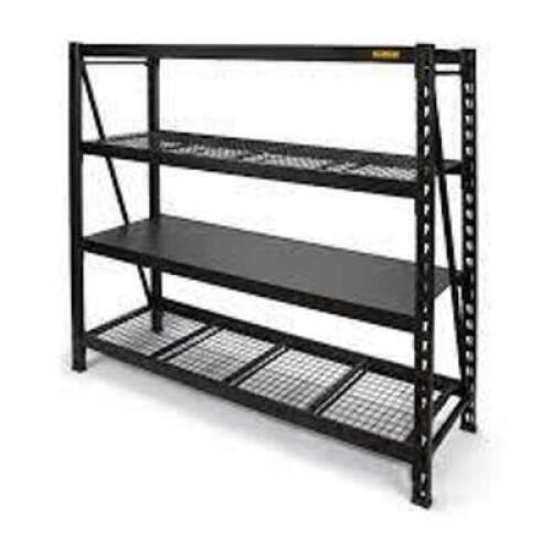 DESCRIPTION: (1) INDUSTRIAL RACKBRAND/MODEL: DEWALT #DXST10000BLKINFORMATION: BLACKRETAIL$: $543.24 EASIZE: 77 in x 24 in x 72 inQTY: 1