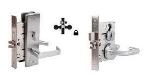 (2) PRIVACY DOOR LOCKSET HANDLE
