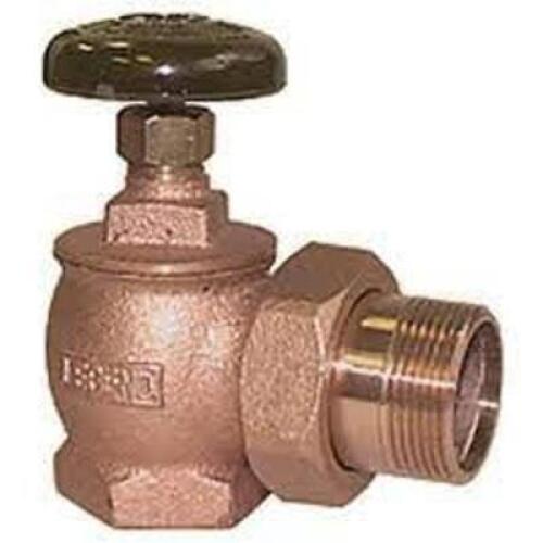 (1) HANDWHEEL STEAM ANGLE RADIATOR VALVE