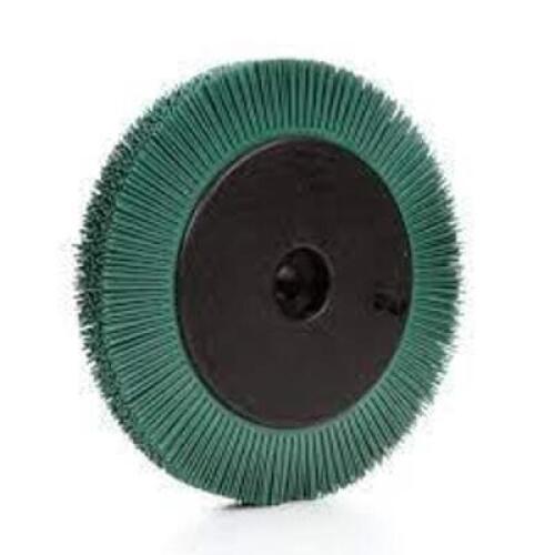(6) RADIAL BRISTLE BRUSH WITH FLANGE