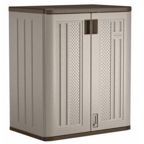 (1) SUNCAST GARGAE BASE STORAGE CABINET