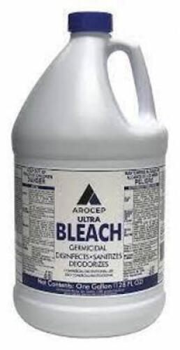DESCRIPTION: (5) GERMICIDAL ULTRA BLEACHBRAND/MODEL: AROCEP #56HN13RETAIL$: 10.16 EASIZE: 1 GALLONQTY: 5