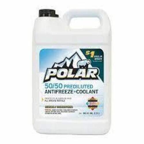 (2) 50/50 PREDILUTED ANTIFREEZE AND COOLANT