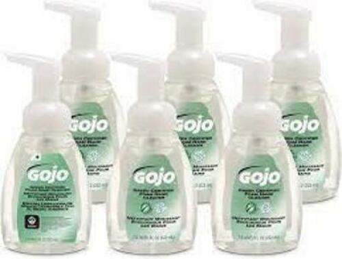 DESCRIPTION: (6) FOAM HAND CLEANER BRAND/MODEL: GOJO RETAIL$: $4.99 EA SIZE: 7.5 OZ QTY: 6
