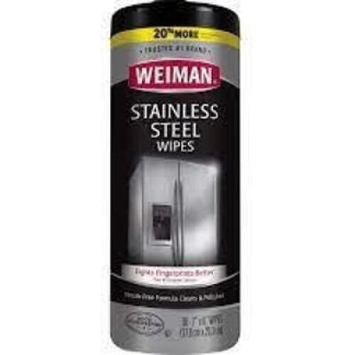 (2) STAINLESS STEEL WIPES