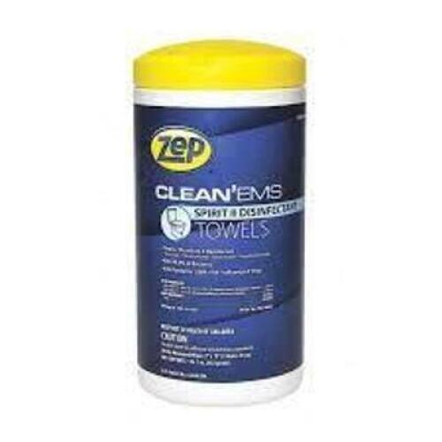 (9) CLEAN EMS SPIRIT 2 DISINFECTANT TOWELS