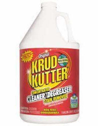 DESCRIPTION: (2) CLEANER DEGREASERBRAND/MODEL: ORIGINAL KRUD KUTTER #10K005RETAIL$: $28.30 EASIZE: 1 GALLONQTY: 2