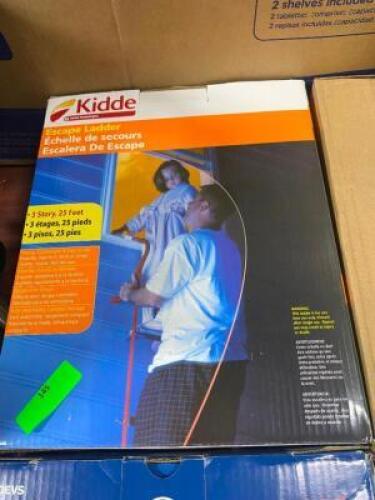 (1) KIDDE FIRE ESCAPE LADDER