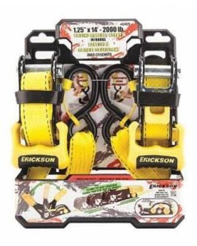 (1) PACK OF (2) ERICKSON TIE DOWN STRAP
