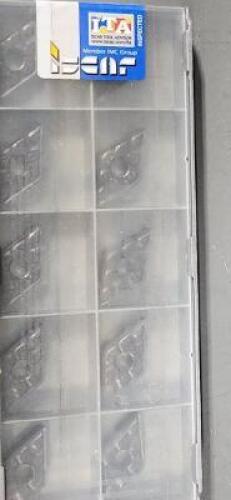 DESCRIPTION: (10) DNMG 431-TF CARBIDE TURNING INSERTS BRAND/MODEL: ISCAR DNMG431-TF IC907 RETAIL$: $21.22 PER INSERT QTY: 10