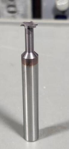 DESCRIPTION: (3) SOLID CARBIDE KEYSEAT CUTTER BRAND/MODEL: HARVEY TOOL 22410-C3 RETAIL$: $111.45 EA SIZE: 5/16" CUT DIA QTY: 3