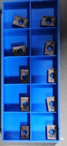 DESCRIPTION: (40) XPMT090208 CARBIDE MILLING INSERTS BRAND/MODEL: OTM XPMT090208 RETAIL$: $19.08 PER INSERT QTY: 40