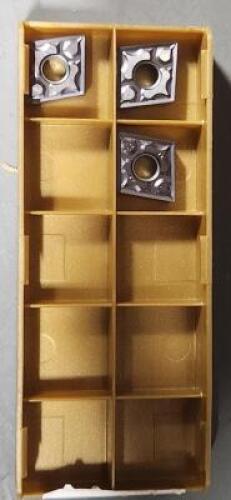 DESCRIPTION: (13) CNMG CARBIDE TURNING INSERTS BRAND/MODEL: ISCAR CNG431-TF RETAIL$: $15.45 PER INSERT QTY: 13