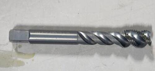 DESCRIPTION: (3) VANADIUM HSS SPIRAL FLUTE TAPS BRAND/MODEL: OSG8015901 RETAIL$: $35.78 EA SIZE: 3/8-24 QTY: 3