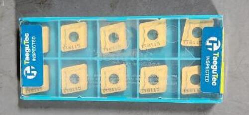 DESCRIPTION: (50) CNMG433ET CARBIDE TURNING INSERTS BRAND/MODEL: TAEGUTEC CNMG120412 ET RETAIL$: $14.85 PER INSERT QTY: 50