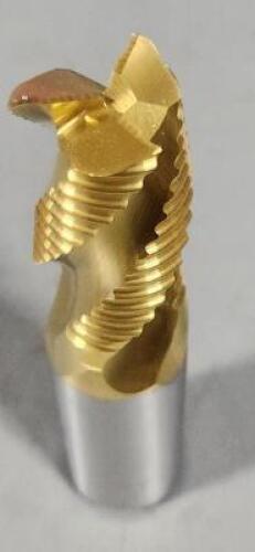 DESCRIPTION: (1) COBALT ROUGHING END MILL BRAND/MODEL: NIAGARA N73320 RETAIL$: $159.05 SIZE: 1" DIA 1-3/4" LOC QTY: 1