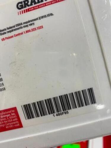 (2) GRAINGER FIRST AID KIT