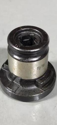 DESCRIPTION: (1) TYPE 2 POSITIVE, TAP COLLET BRAND/MODEL: BUSSOLA 337086 RETAIL$: $48.00 SIZE: 11/16" DRIVE 13.77x10.31 QTY: 1