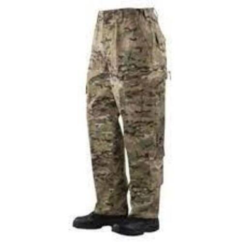 DESCRIPTION: (4) PAIRS OF TACTICAL RESPONSE UNIFORM PANTS BRAND/MODEL: TRU-SPEC #1266024 INFORMATION: CAMO SIZE: MEDIUM LONG RETAIL$: $88.00 EA QTY: 4