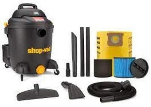 DESCRIPTION: (1) CONTRACTOR WET/DRY VACUUM BRAND/MODEL: SHOP VAC #96271 INFORMATION: BLACK AND YELLOW SIZE: 12 GAL RETAIL$: $244.80 EA QTY: 1