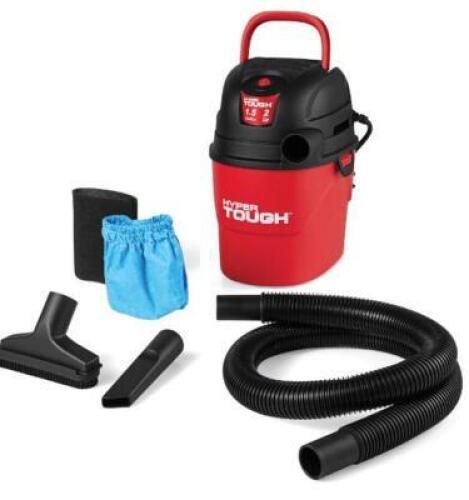 (1) HYPER TOUGH UTILITY WET & DRY VACUUM