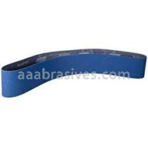 DESCRIPTION: (20) BLUE FIRE SANDING BELTS BRAND/MODEL: NORTON #27235 R821P INFORMATION: BLUE SIZE: GRIT: 36, 2-1/2" X 60" RETAIL$: $8.22 EA QTY: 20