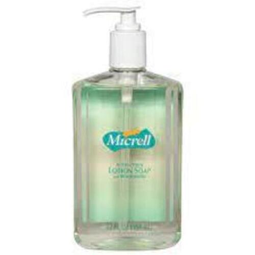 DESCRIPTION (2) ANTIBACTERIAL LOTION SOAP BRAND/MODEL MICRELL ADDITIONAL INFORMATION RETAILS FOR $7.00 EA SIZE 12 OZ THIS LOT IS SOLD BY THE PIECE QTY