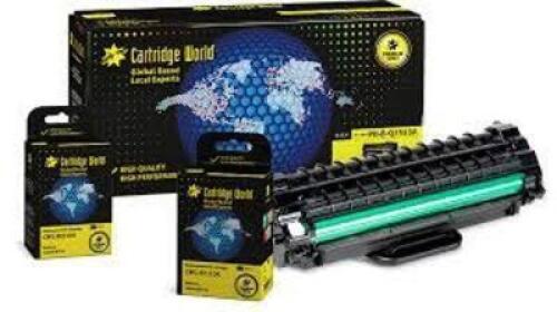 DESCRIPTION: (5) GENERIC TONER CARTRIDGE REPLACEMENT FOR CC532A-2800 BRAND/MODEL: CARTRIDGE WORLD INFORMATION: BLACK RETAIL$: $18.99 EA QTY: 5