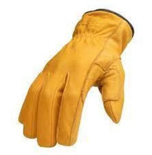 DESCRIPTION: (4) PAIRS OF CUT RESISTANT LEATHER GLOVES BRAND/MODEL: 212 PERFORMANCE #LDC5-90-010 INFORMATION: GOLDEN BROWN SIZE: LARGE RETAIL$: $22.24