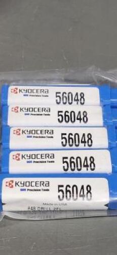 DESCRIPTION: (5) SOLID CARBIDE STRAIGHT FLUTE DRILL BITS BRAND/MODEL: SGS 56048 SIZE: #48 RETAIL$: $37.40 EA QTY: 5