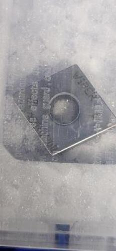 DESCRIPTION: (10) PcBN TURNING INSERTS BRAND/MODEL: SUMITOMO 4NCCNGA432W RETAIL$: $101.15 PER INSERT QTY: 10