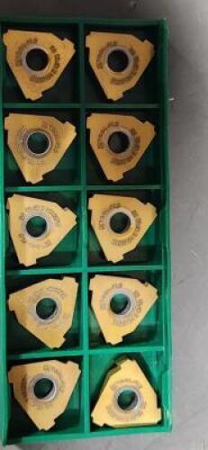 DESCRIPTION: (10) SOLID CARBIDE LAYDOWN EXTERNAL THREADING INSERTS BRAND/MODEL: TOOL FLO S1256154N4 RETAIL$: $29.44 PER INSERT QTY: 10