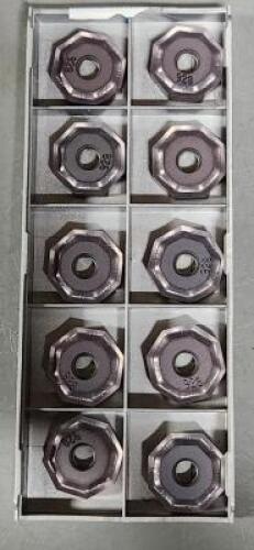 DESCRIPTION: (20) ONMU CARBIDE MILLING INSERT BRAND/MODEL: ISCAR ONMU080608TNMM RETAIL$: $27.45 PER INSERT QTY: 20