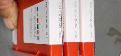 DESCRIPTION: (30) RCKT CARBIDE MILLING INSERTS BRAND/MODEL: SANDVIK RCKT 20 06 MO-MM 2040 RETAIL$: 28.47 OER INSERT QTY: 30