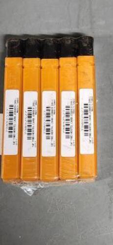 DESCRIPTION: (10) SOLID CARBIDE JOBBER LENGTH DRILLS BRAND/MODEL: HERTEL 79892527 SIZE: LETTER "E" RETAIL$: 36.60 EA QTY: 10