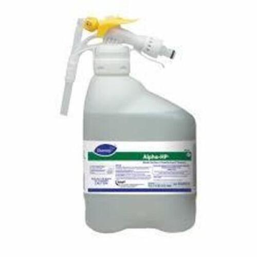 DESCRIPTION: (2) ALPHA HP MULTI SURFACE CLEANER BRAND/MODEL: DIVERSEY SIZE: 1.5L RETAIL$: 134.47 TOTAL QTY: 2