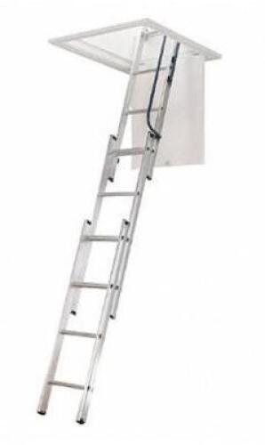 (1) WERNER ALUMINUM ATTIC LADDER