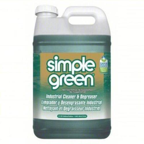 DESCRIPTION: (1) CLEANER DEGREASER BRAND/MODEL: SIMPLE GREEN #22C610 SIZE: 2.5 GALLON RETAIL$: $71.52 EA QTY: 1