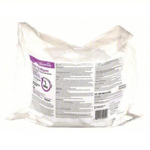 DESCRIPTION: (1) CASE OF (4) BAGS OF (160) DISINFECTING WIPES BRAND/MODEL: DIVERSEY #45DW77 RETAIL$: $270.13 EA QTY: 1